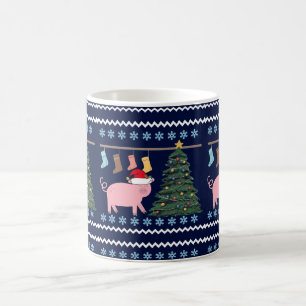 Mug Noël au cochon