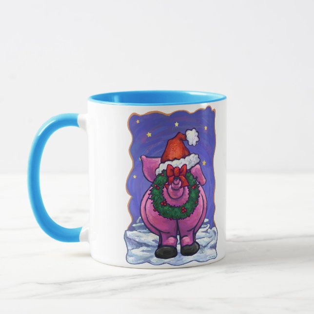 Mug Noël au porc (Gauche)