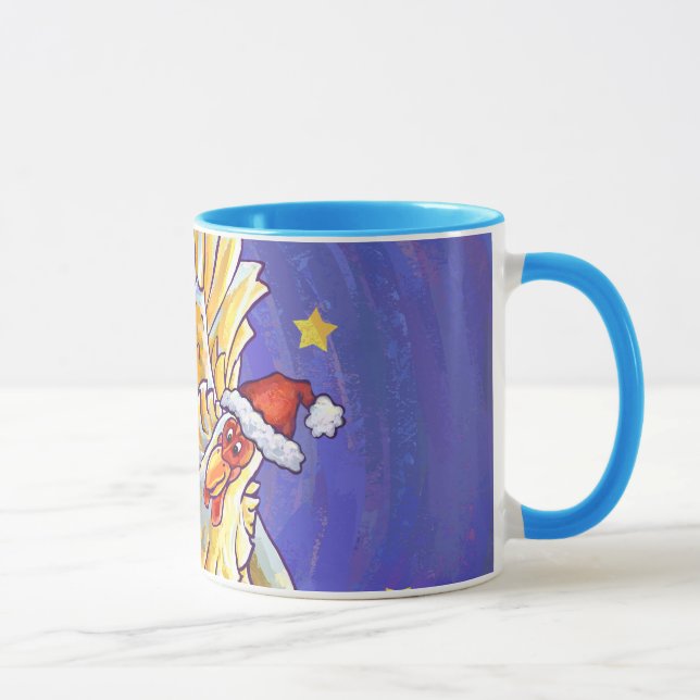 Mug Noël au poulet (Droite)