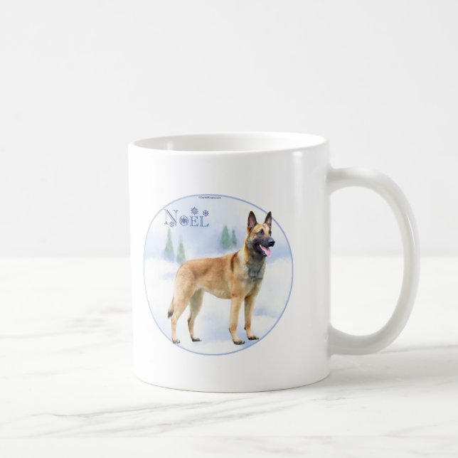 Mug Noel Belge Malinois (Droite)