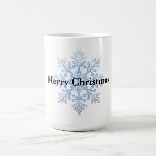 Mug Noël blanc clair (Centre)