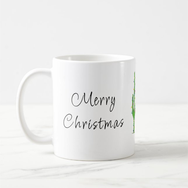 Mug Noël Cactus Désert Sud-Ouest (Gauche)