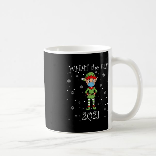 Mug Noël Ce que l'Elf 2021 amusent Noël (Droite)