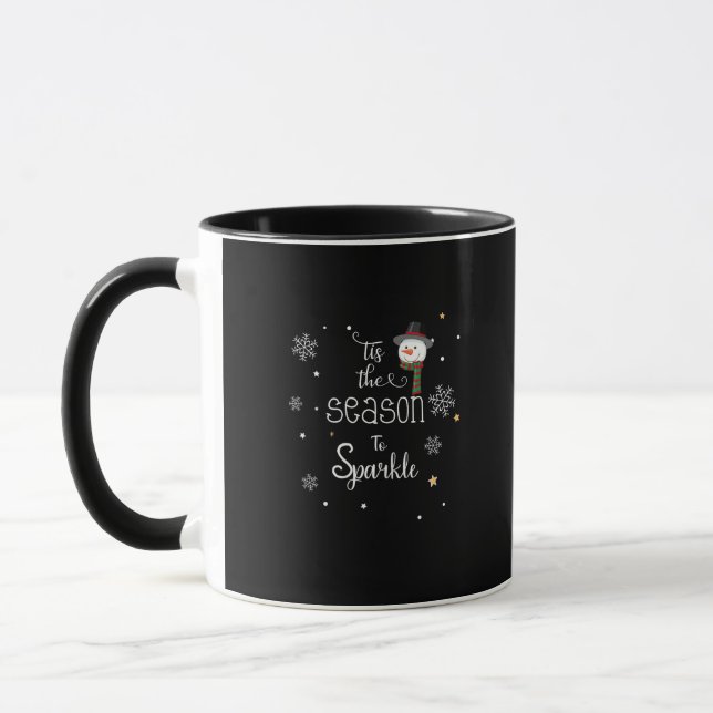 Mug Noël C'Est La Saison Pour Éclater (Gauche)