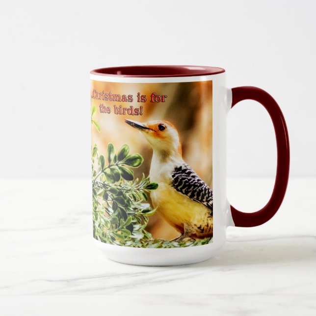 Mug Noël c'est pour le café aux oiseaux (Droite)