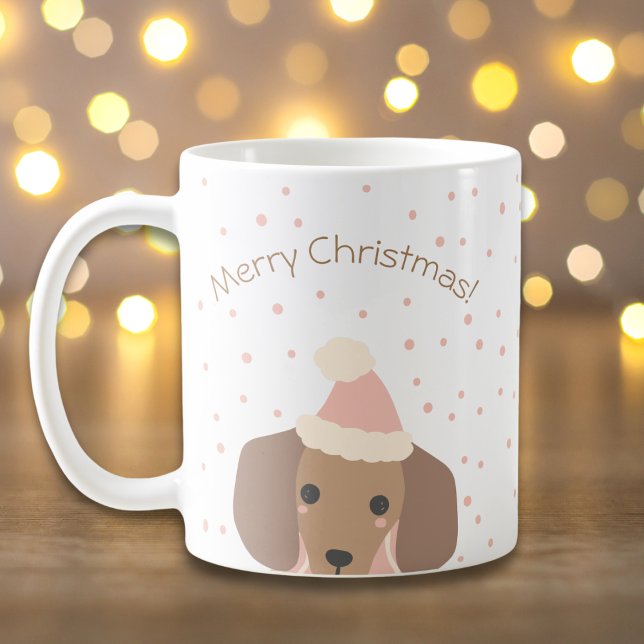 Mug Noel Chien Chien Chien Chien Chien Chien Chien Cou (Créateur téléchargé)