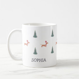 Mug Noël Chien Dachshund