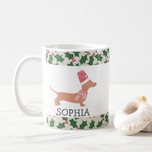 Mug Noël Chien Dachshund
