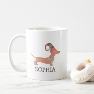 Mug Noël Chien Dachshund