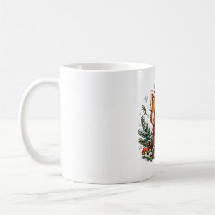 Mug Noël Chute de Neige Panda Roux
