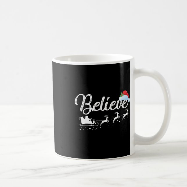 Mug Noël - Croire au Père Noël  (Droite)