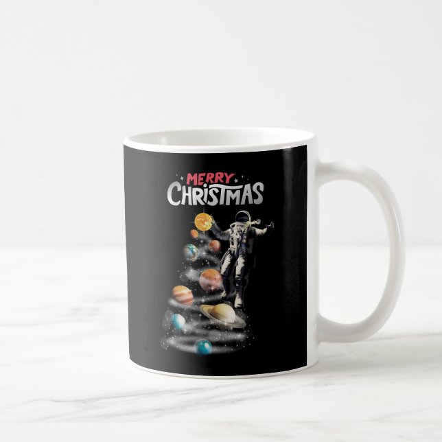 Mug Noël dans le système solaire spatial L'astronaute  (Droite)