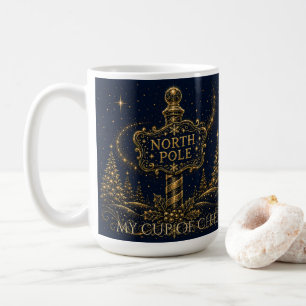 Mug Noël dans les Étoiles Pôle Nord