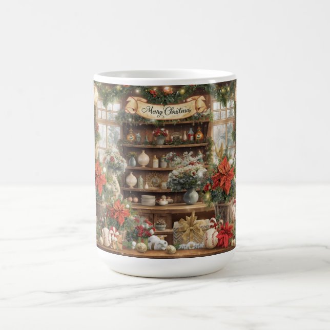 Mug Noël de baseball thème pour le joueur (Centre)