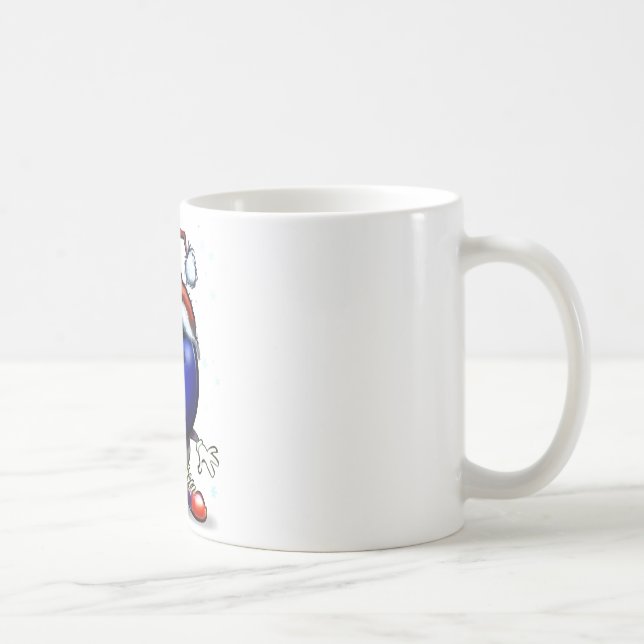 Mug Noël de bowling (Droite)