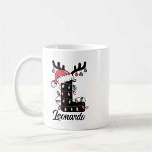 Mug Noël de famille monographique  Vacances personnali