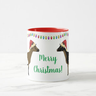 Mug Noël de la chèvre laitière naine nigériane