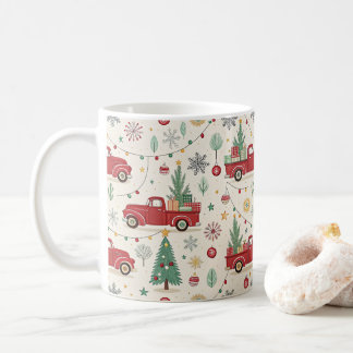 Mug Noël de la ferme vintage
