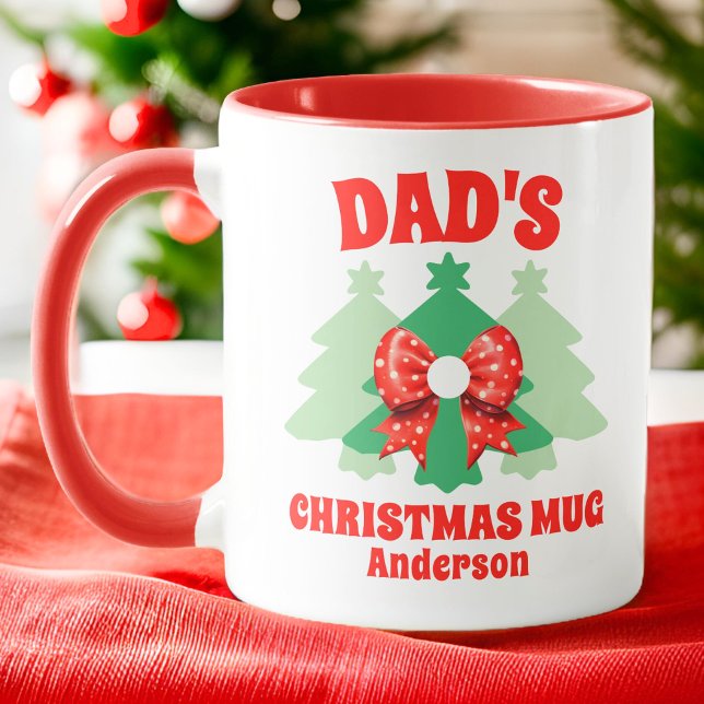 Mug Noël de papa personnalisé (Créateur téléchargé)