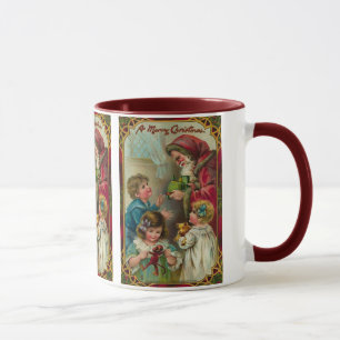 Mug Noël de père - art vintage