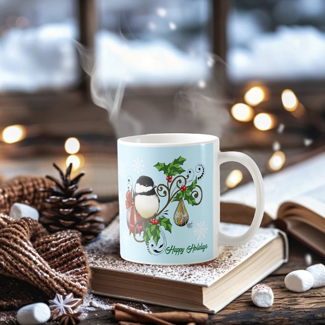 Mug Noël de poulet d'hiver (Créateur téléchargé)