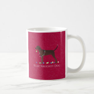 Mug Noël de Redbone Coonhound