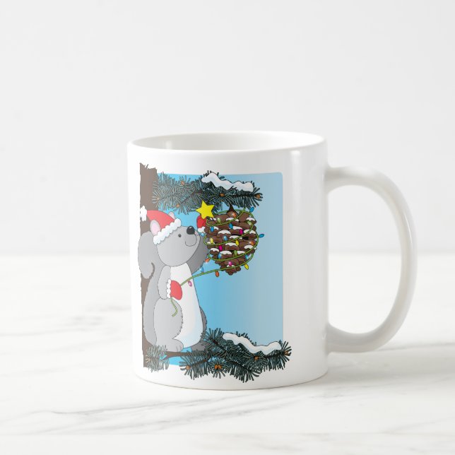 Mug Noël d'écureuil (Droite)