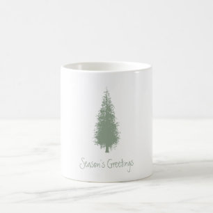 Mug Noël des arbres boisés