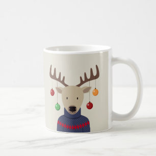 Mug Noël des cerfs