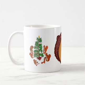 Mug Noël des écureuils