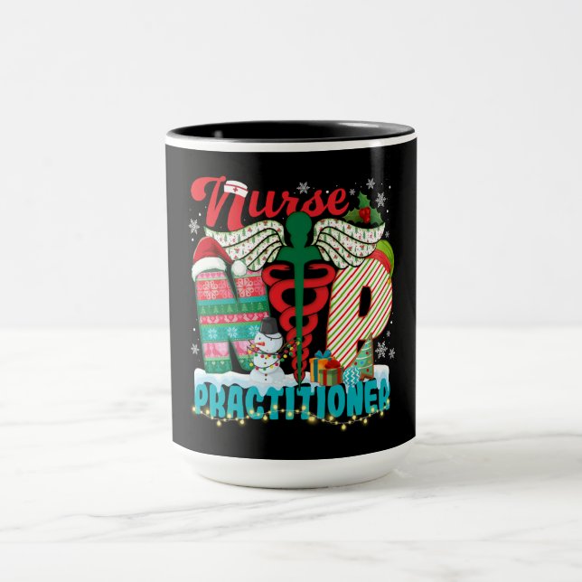 Mug Noël des infirmières praticiennes (Centre)