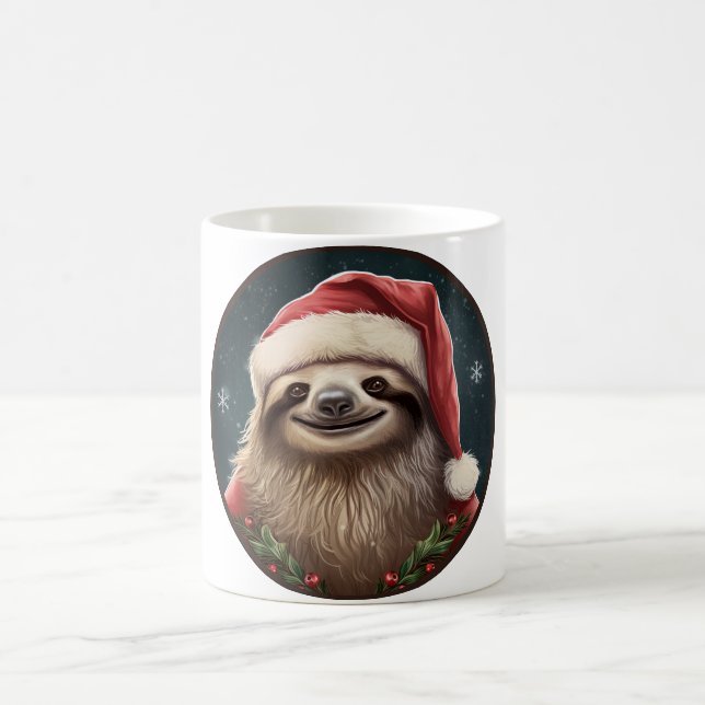 Mug Noël des paresseux (Centre)