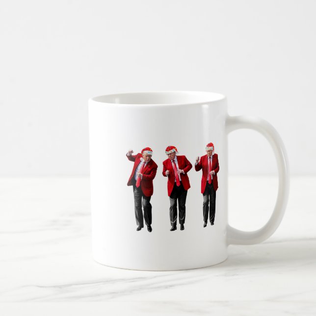 Mug Noël Donald Trump Président 2024 Dancing Funn (Droite)
