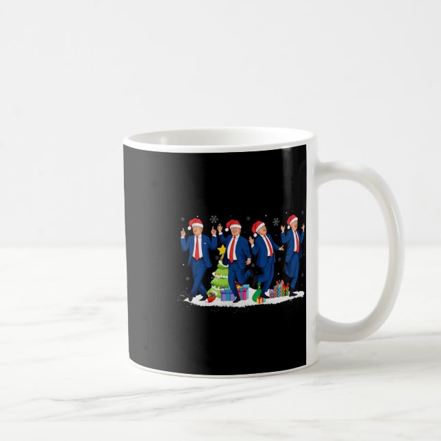 Mug Noël Donald Trump Président 2024 Dancing Funn (Droite)