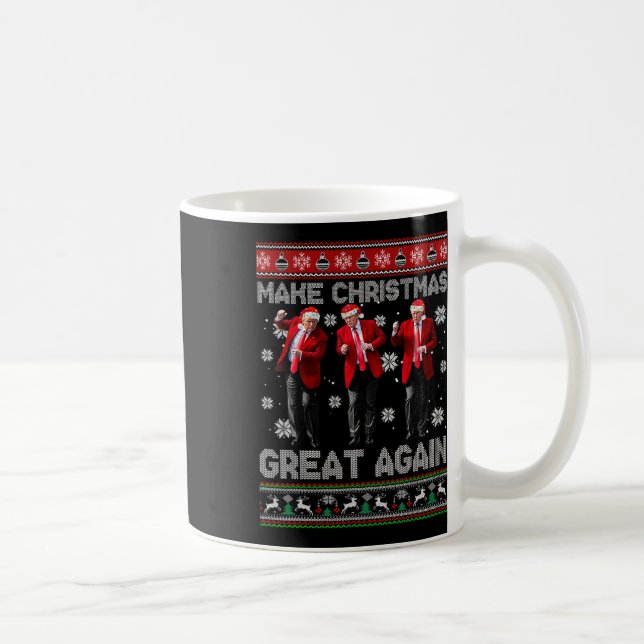 Mug Noël Donald Trump Président 2024 Dancing Funn (Droite)