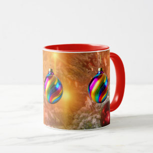 Mug Noël d'or ornemental