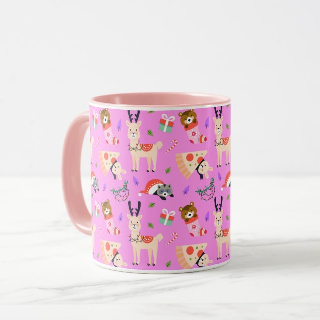 Mug Noël drôle (Devant gauche)