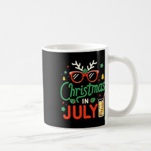 Mug Noël drôle en juillet avec des célibataires pour l