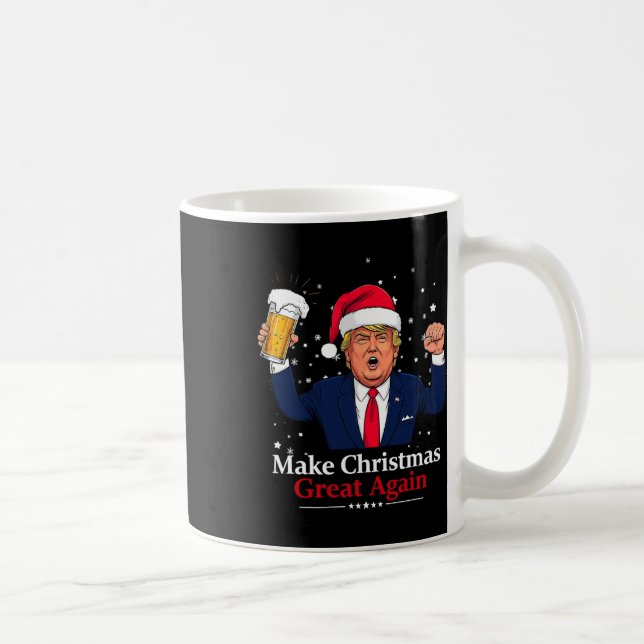 Mug Noël drôle Trump Rendre Noël super (Droite)