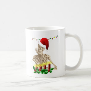 Mug noël du crâne