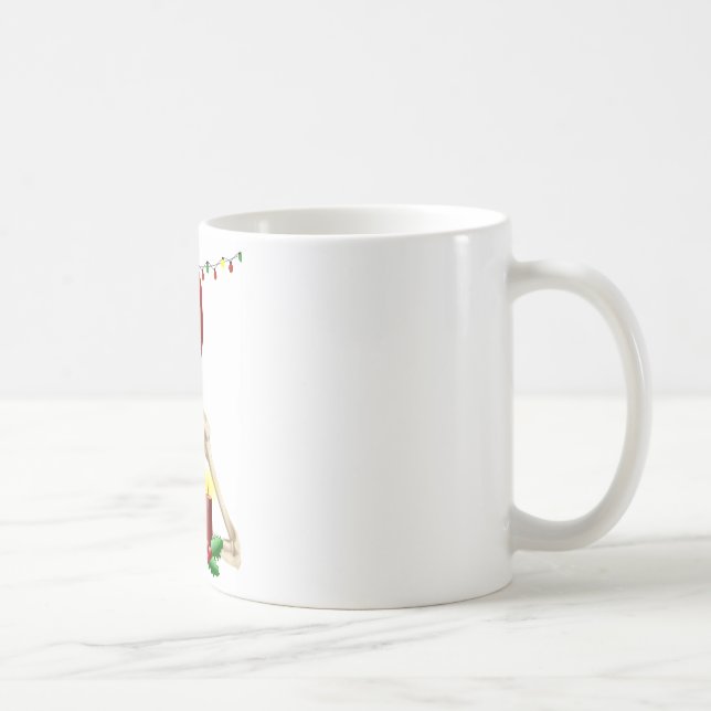 Mug noël du crâne (Droite)