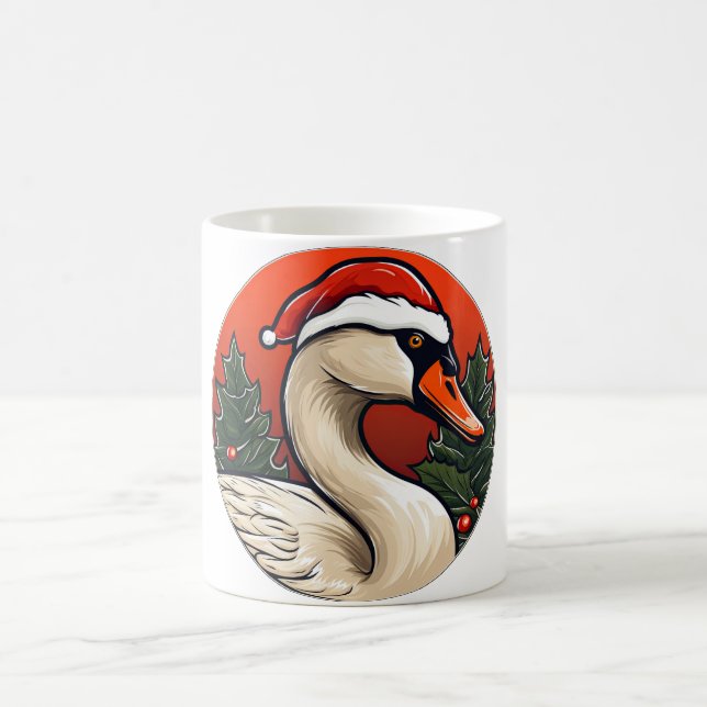 Mug Noël du cygne (Centre)