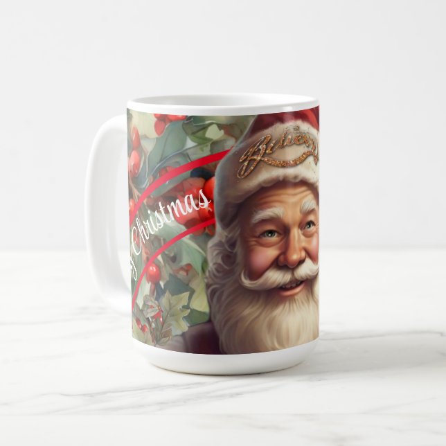 Mug Noël du Père Noël Saint Nicolas (Devant gauche)