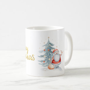 Mug Noël du sapin du Père Noël