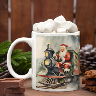 Mug Noël du train père Noël