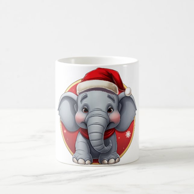 Mug Noël éléphant (Centre)