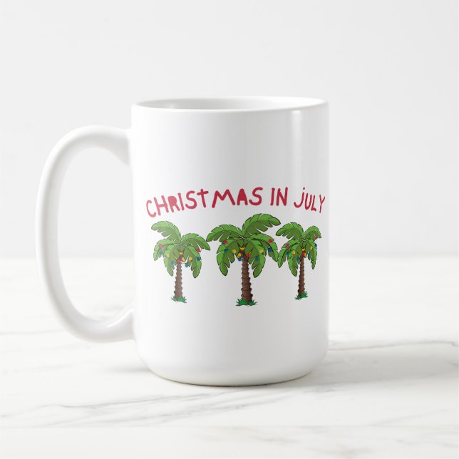 Mug Noël en juillet (Gauche)