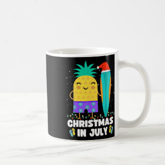 Mug Noël en juillet Ananas Noël en juillet décoration