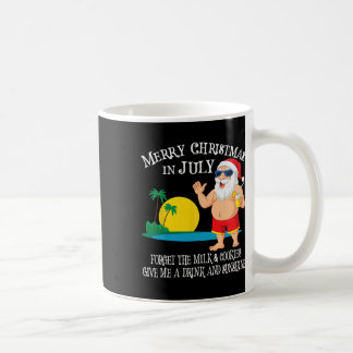 Mug Noël en Juillet Fête au Piscine Père Noël Hommes F