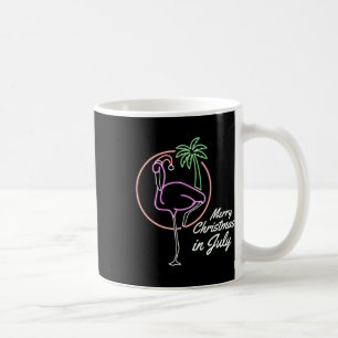 Mug Noël En Juillet Flamant Santa Je Suis Incroyable F